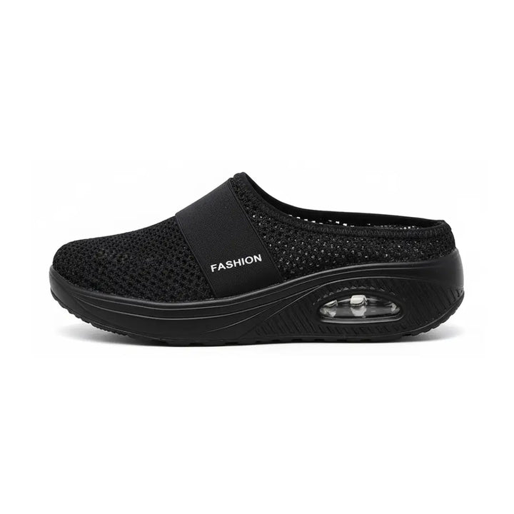 Ortopediske slip-on-sandaler for damer – behagelige, pustende sandaler for gåturer