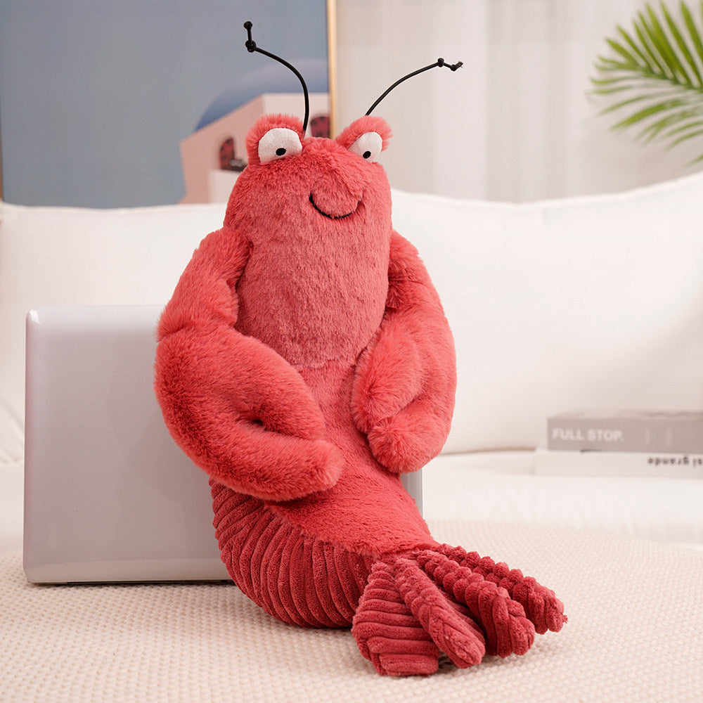 CrabCuddle | Morsomt kosedyr formet som hummer eller krabbe for barn