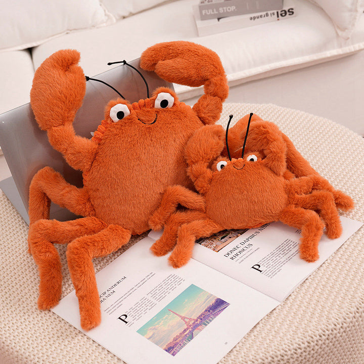 CrabCuddle | Morsomt kosedyr formet som hummer eller krabbe for barn