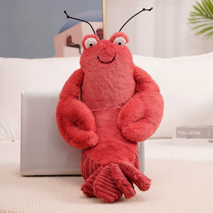 CrabCuddle | Morsomt kosedyr formet som hummer eller krabbe for barn