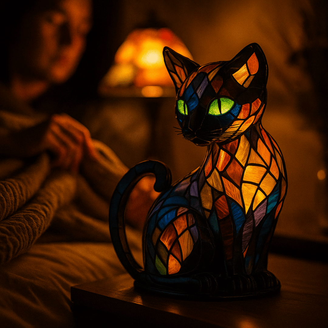 FELILUX – Lekent LED-nattlys for katter med mykt stemningslys