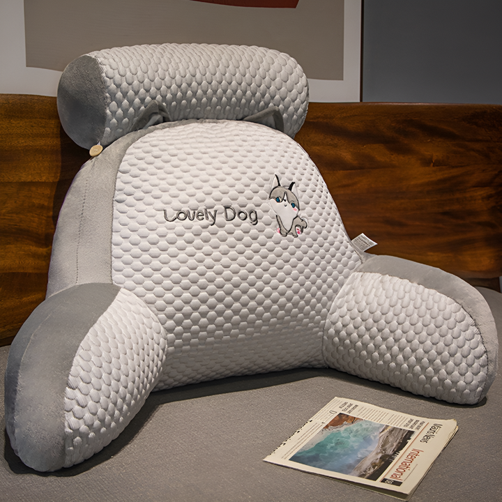 Triangulær Ryggpute – Vinklet Støtte for Sitting