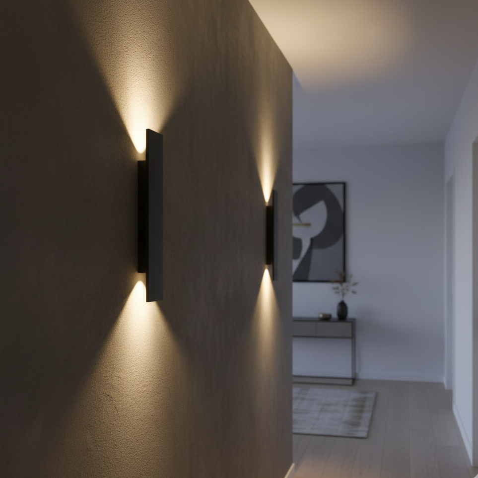 IP65-vedenpitävä alumiininen ulkoseinävalaisin – moderni LED-seinävalaisin