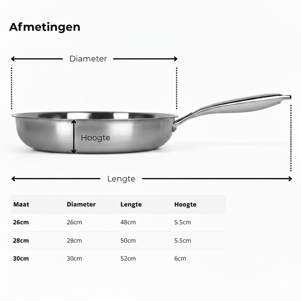 Hamret Titanpanne – Bærekraftige Kjøkkenredskaper, Giftfrie & Elegante for Ethvert Kjøkken