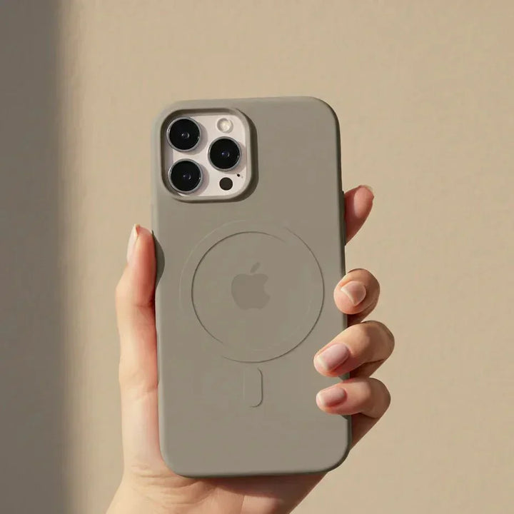 MAGNESOFT LUXE – Magnetisk Silikondeksel med Soft-Touch-overflate for iPhone