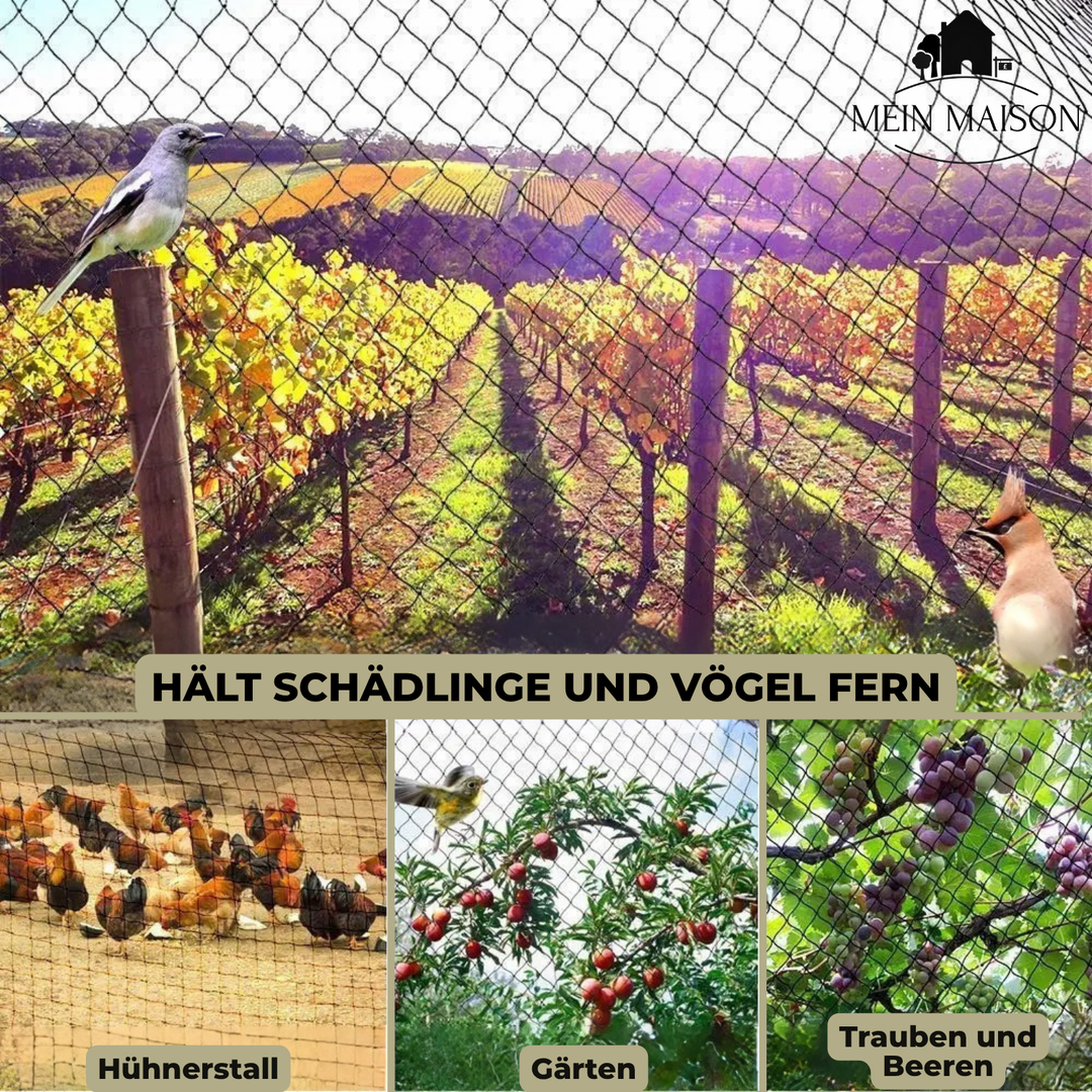 AgriNet Pro Hagenett | UV-bestandig & Rivesikkert | Allsidig Plantebeskyttelse | Tilgjengelig på Mål
