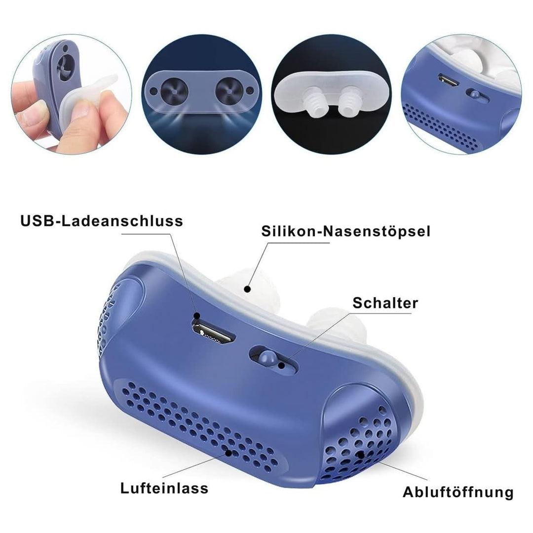 MICROBREATH – Kompakt CPAP-apparat mot Snorking og Søvnapné