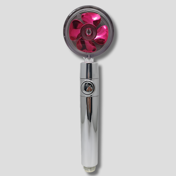 Dusjhode med roterende propeller Høy-trykk regneffekt