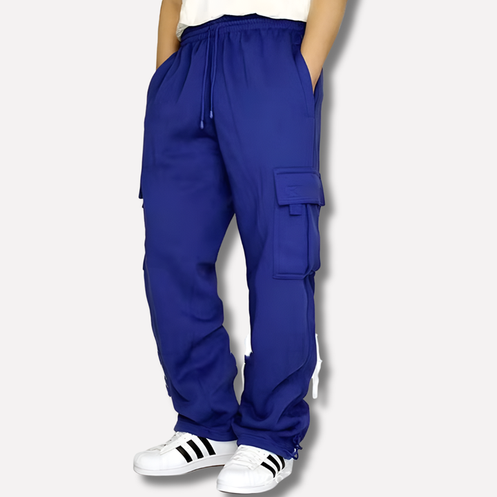 Menns utendørsbukser med multi-lomme-design – Rugged stil møter praktisk nytte