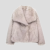 Kvinners Faux Fur Jakke
