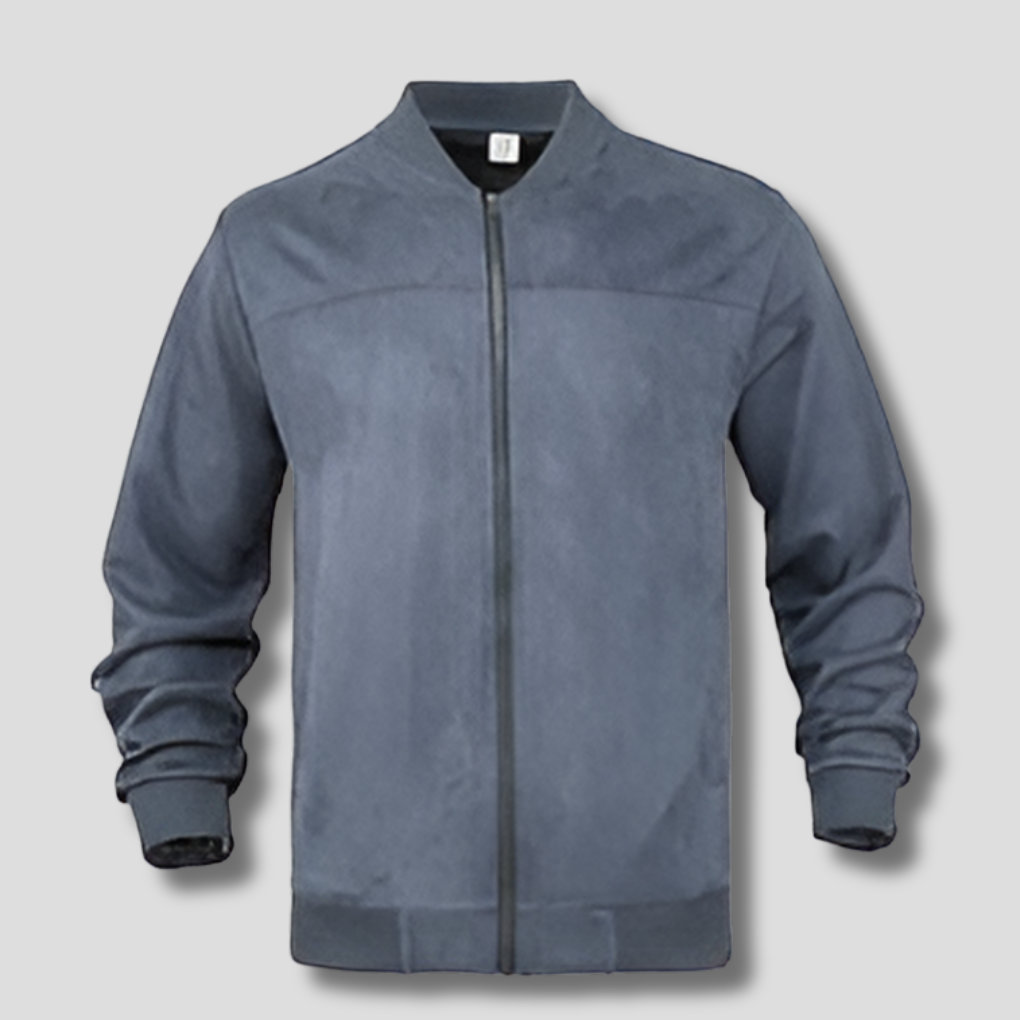 Menns Retro Suede Jakke