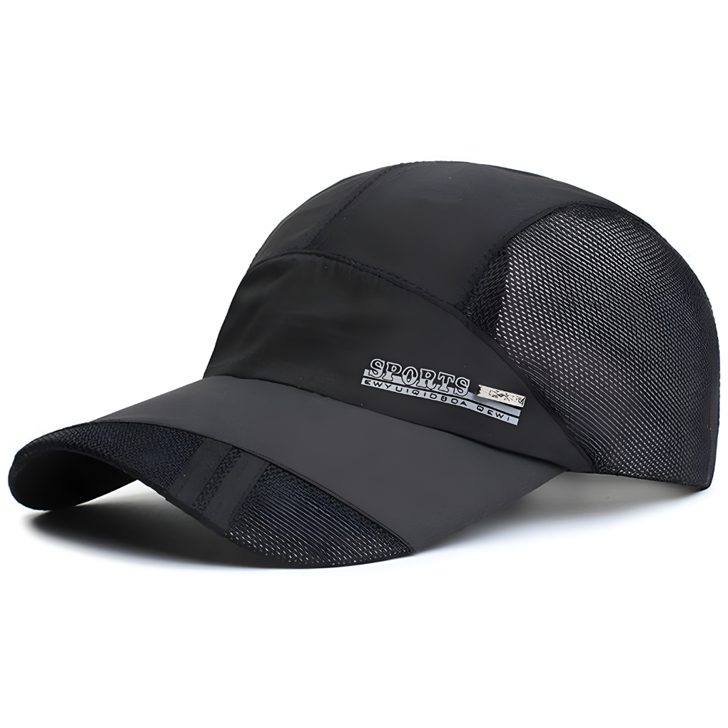 Justerbar Sports Caps for Menn – Pustende, Holdbar Klar for Handling
