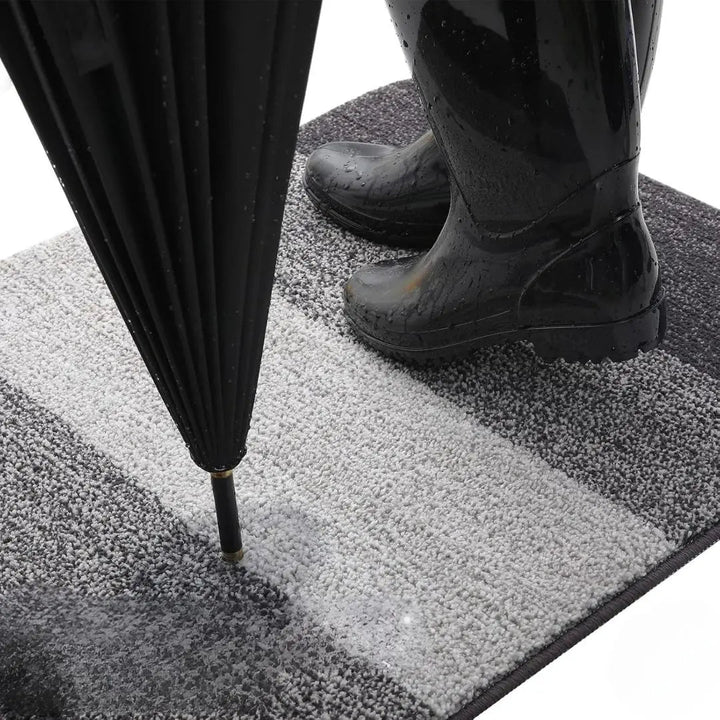 Vaskbar entrématte med absorberende design