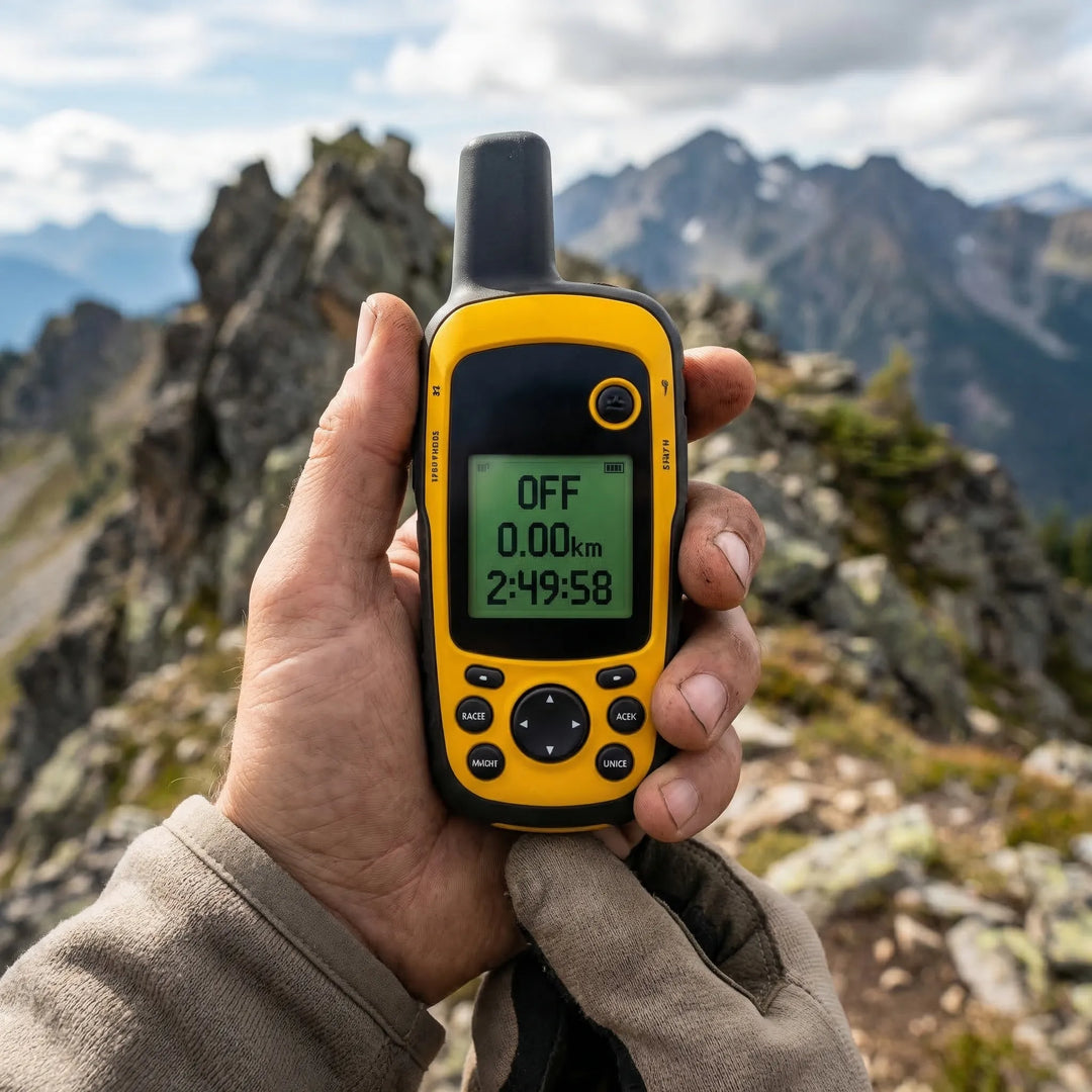 Kannettava monitoiminen GPS ulkoiluun - Traxonix