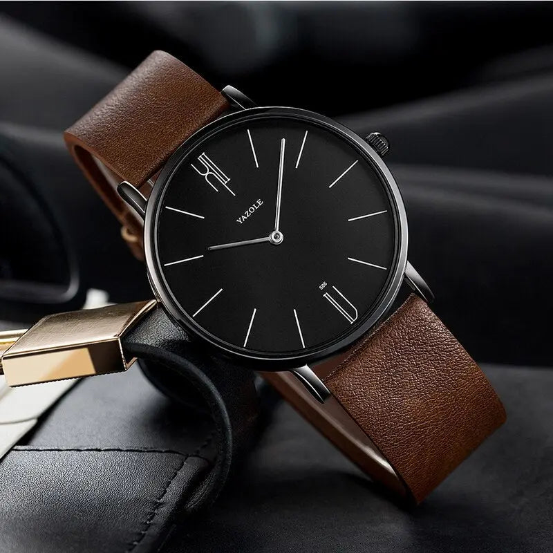 Elegant Herreklokke - Henry