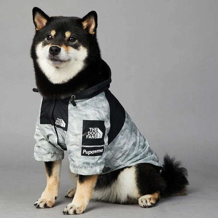 PawDry Vanntett Jakke for Hunder | Lett vindtett jakke for fransk bulldog, chihuahua og andre