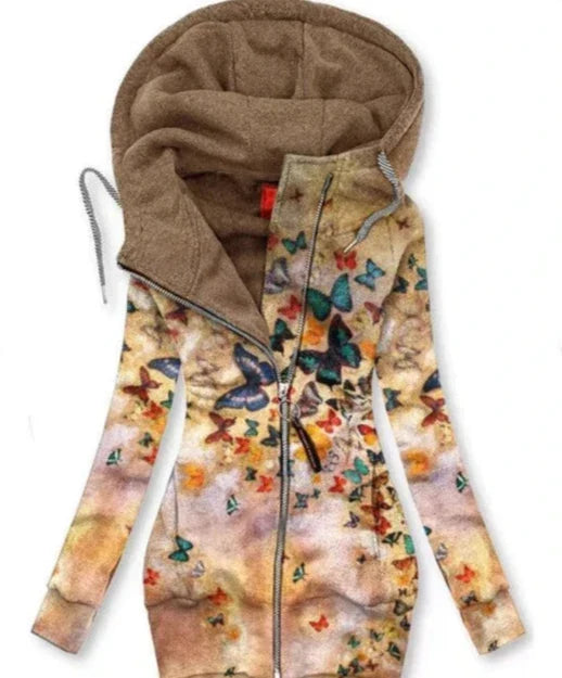 Butterfly Art-cardigan for kvinner – Alina