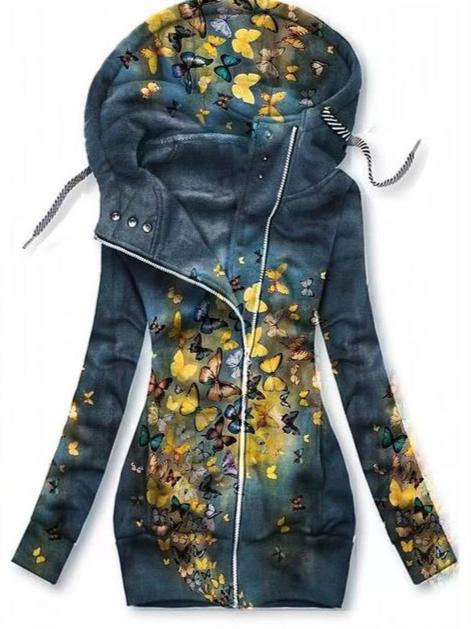 Butterfly Art-cardigan for kvinner – Alina