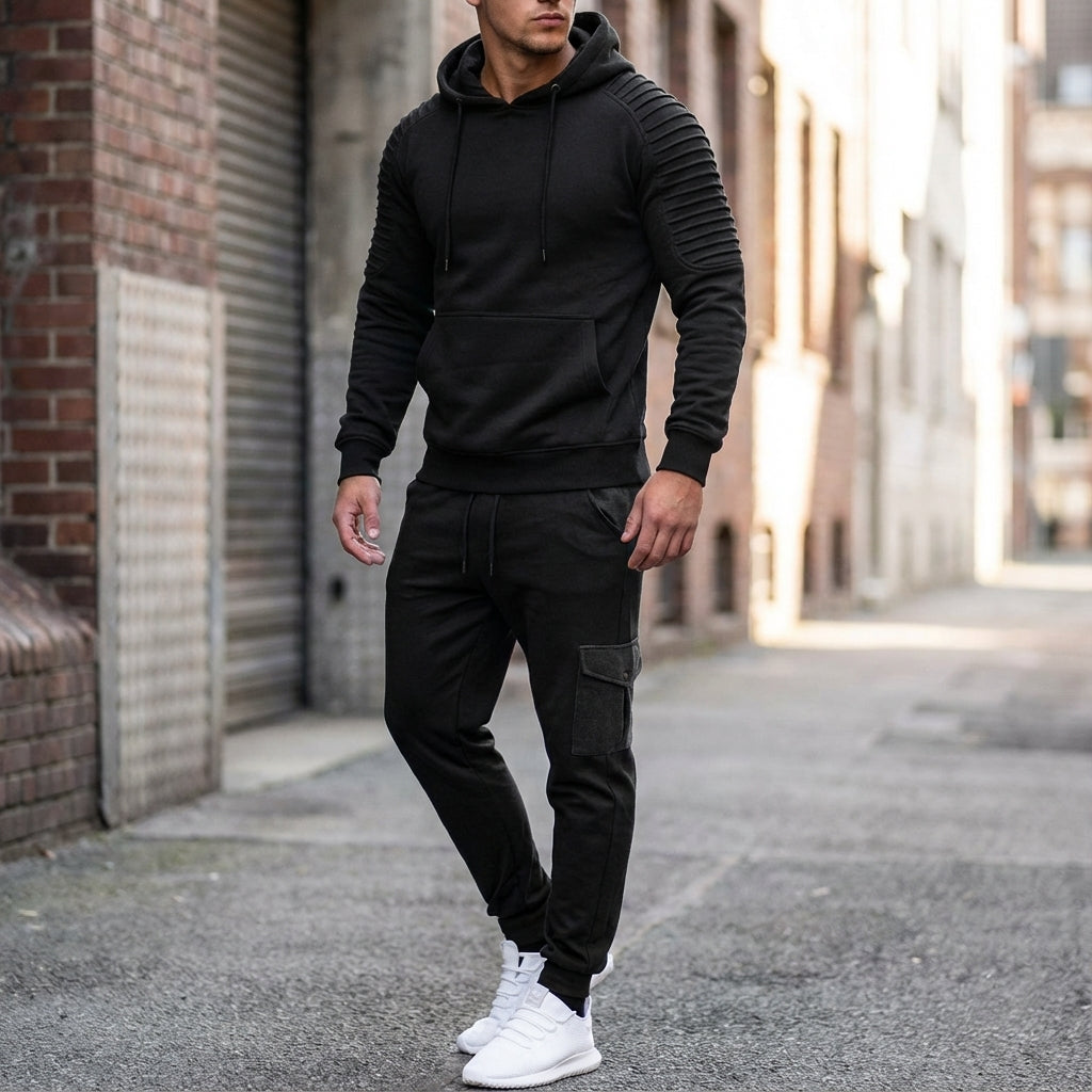 Joggedress med hette for menn - Rodney