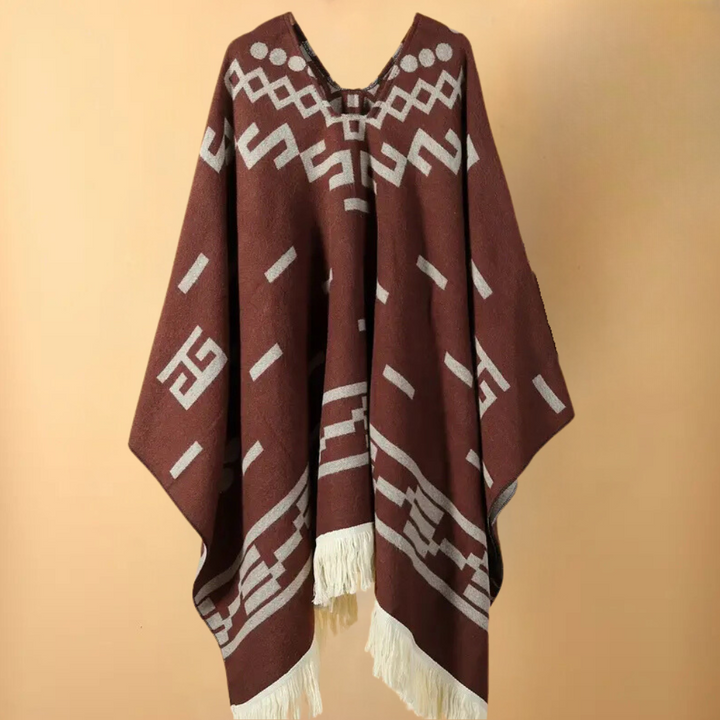 Lämmin poncho miehille - Kael