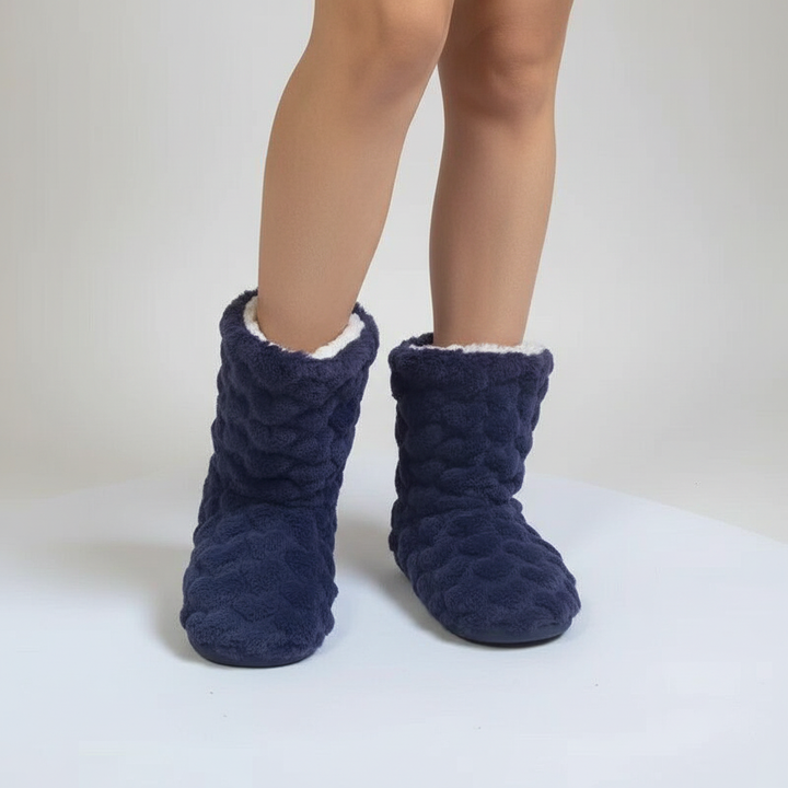 Høy tøffel - FluffBoot
