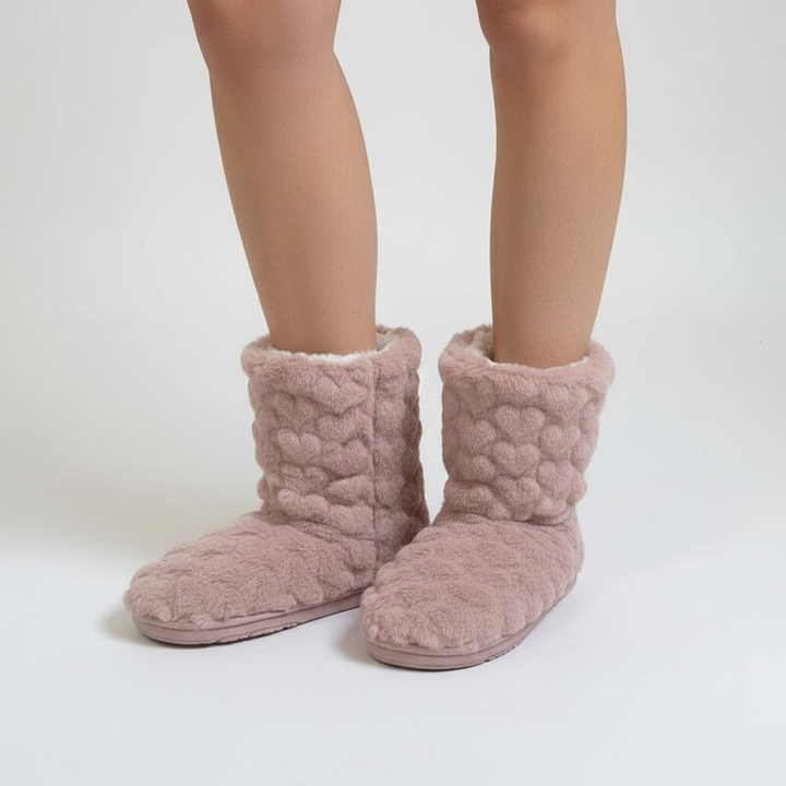 Høy tøffel - FluffBoot