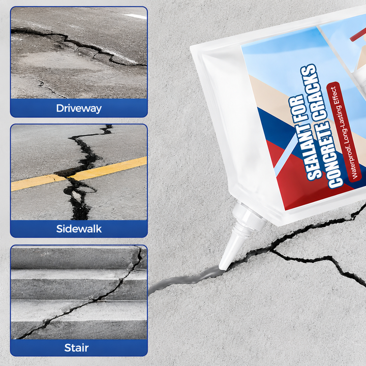 Tehokas halkeamien tiivistysaine betonille | Vedenpitävä & säänkestävä