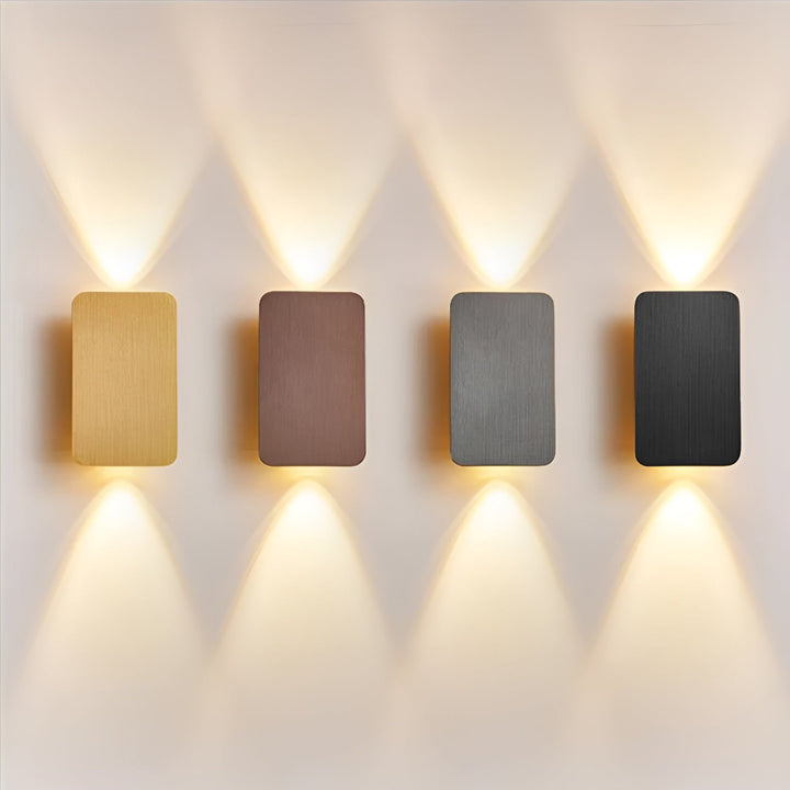 LED-vegglampe med opp- og nedlys – Moderne og stemningsfull