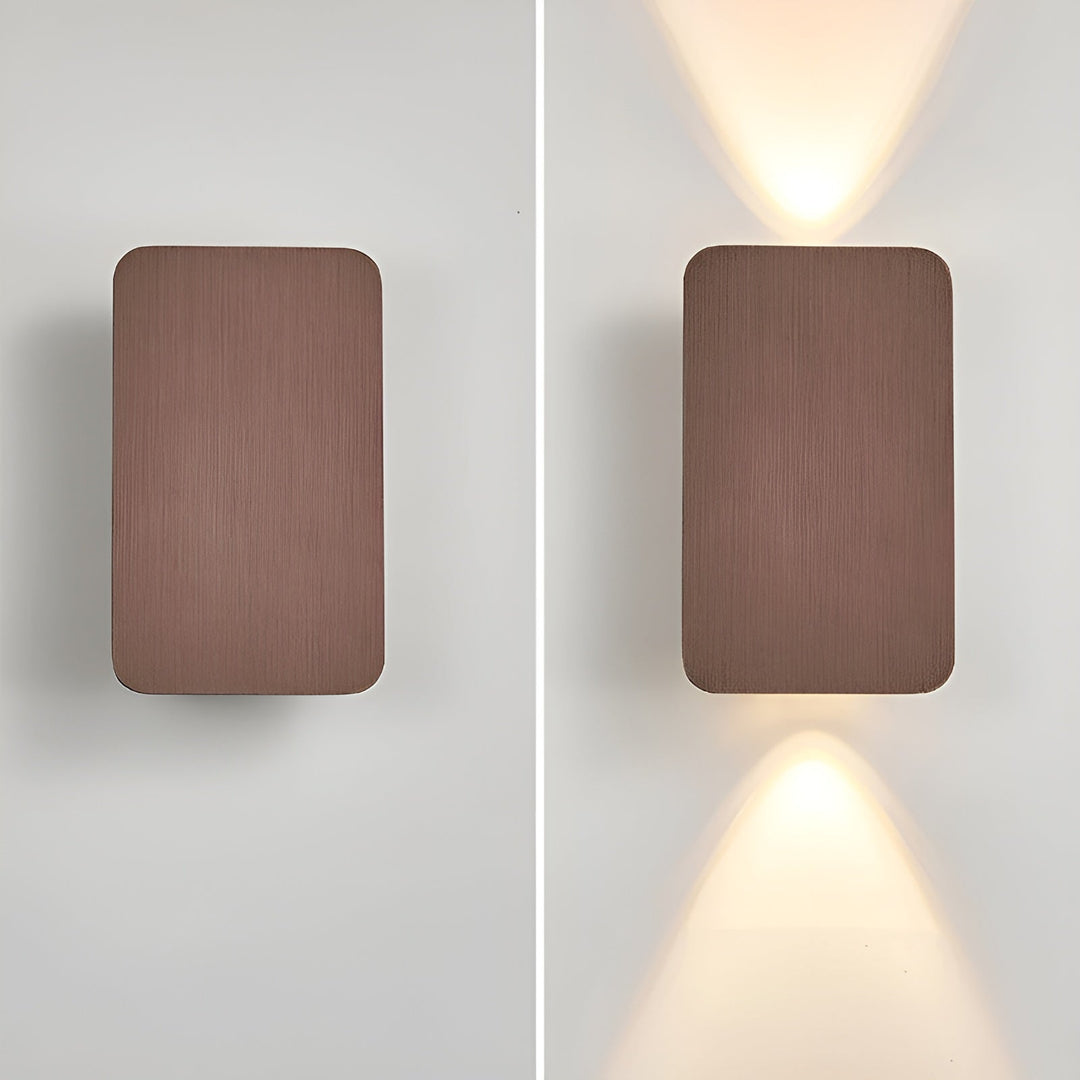 LED-vegglampe med opp- og nedlys – Moderne og stemningsfull