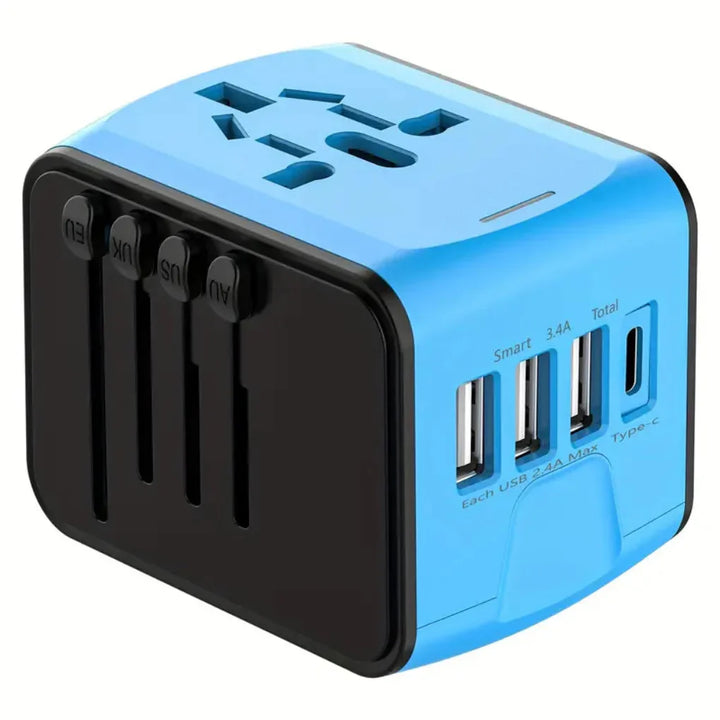 Internasjonal Reise Plugg Adapter Kompakt, Sikker & Rask Lading for Global Bruk