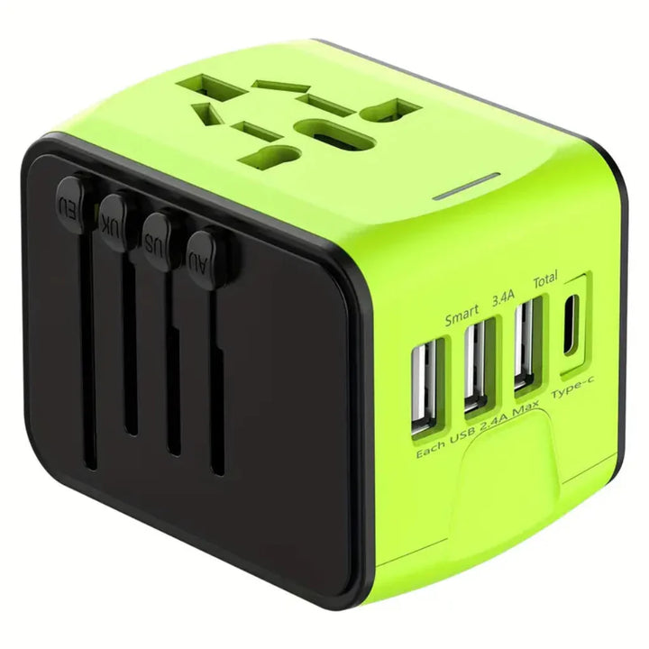 Internasjonal Reise Plugg Adapter Kompakt, Sikker & Rask Lading for Global Bruk