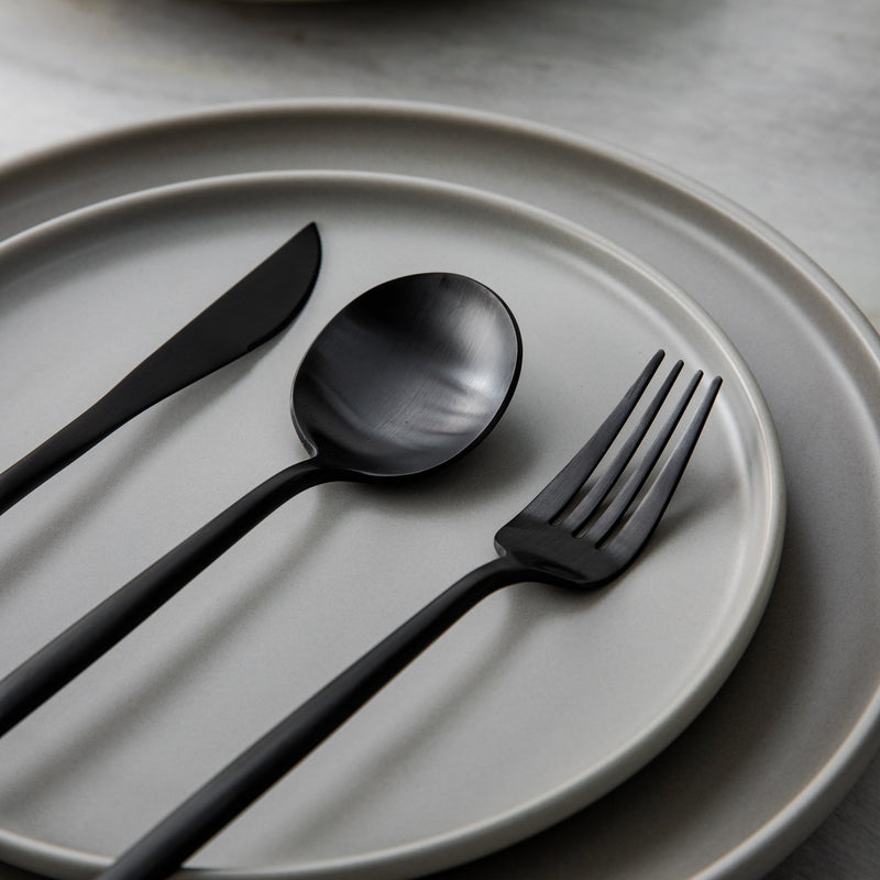 Luxe Bestikksett i Rustfritt Stål – Design i Gullfarge | 24 deler / 48 deler