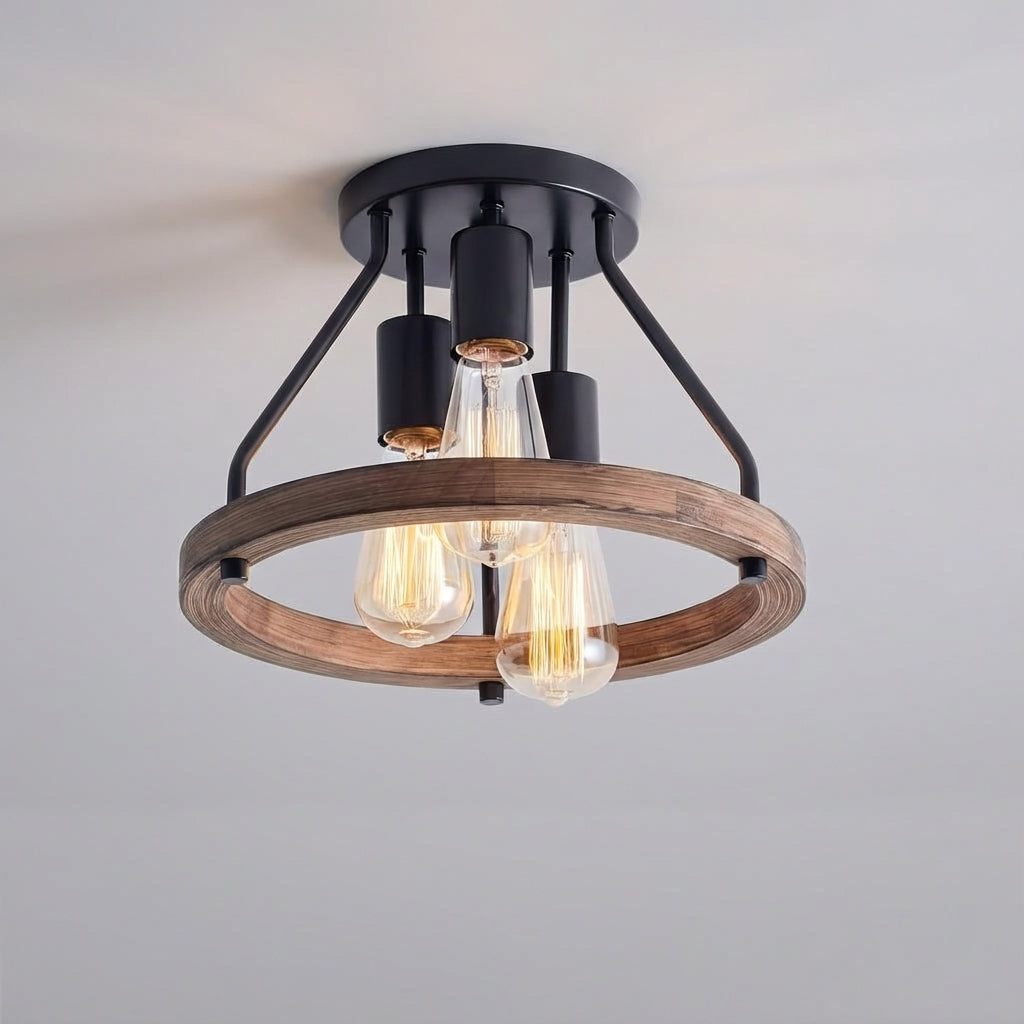Industriell gårdstakslampe – Hearthly