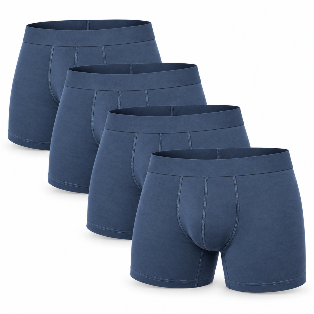Myke boxerbriefs i modal, lengre ben, undertøy som ikke sklir opp