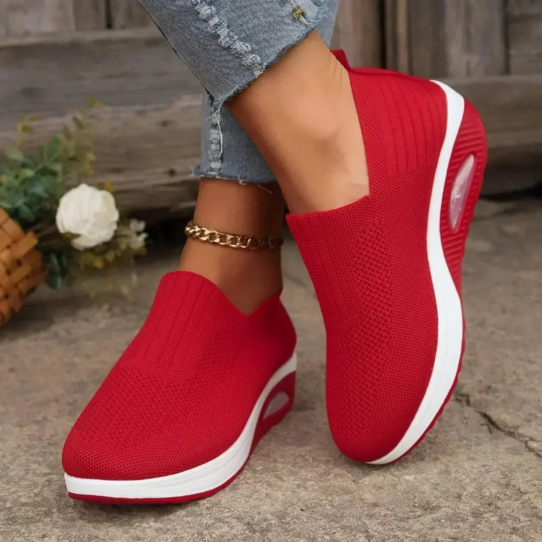 Slip-on-sneakers for kvinner | Enkel å ta på & pustende komfort