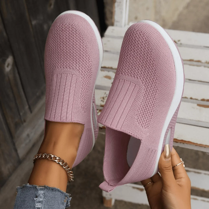 Slip-on-sneakers for kvinner | Enkel å ta på & pustende komfort