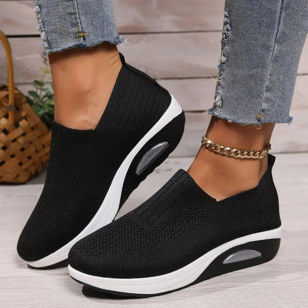 Slip-on-sneakers for kvinner | Enkel å ta på & pustende komfort