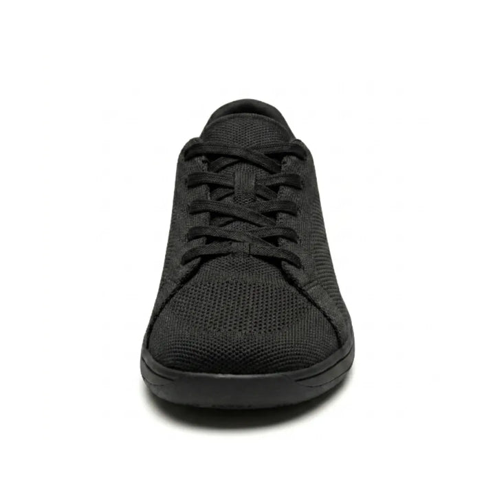 Unisex barfotsneakers med bred tåboks og pustende mesh