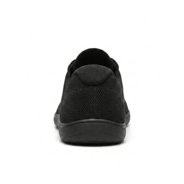 Unisex barfotsneakers med bred tåboks og pustende mesh