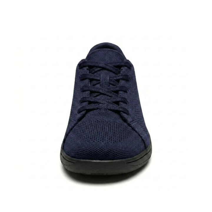 Unisex barfotsneakers med bred tåboks og pustende mesh