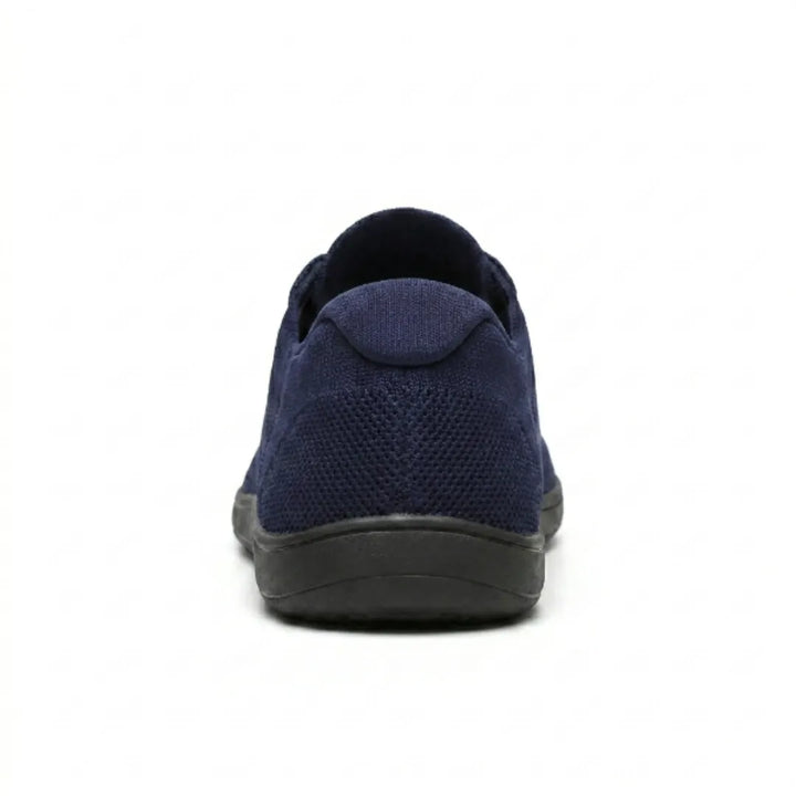 Unisex barfotsneakers med bred tåboks og pustende mesh