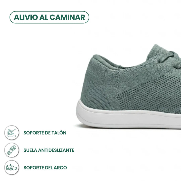 Unisex barfotsneakers med bred tåboks og pustende mesh