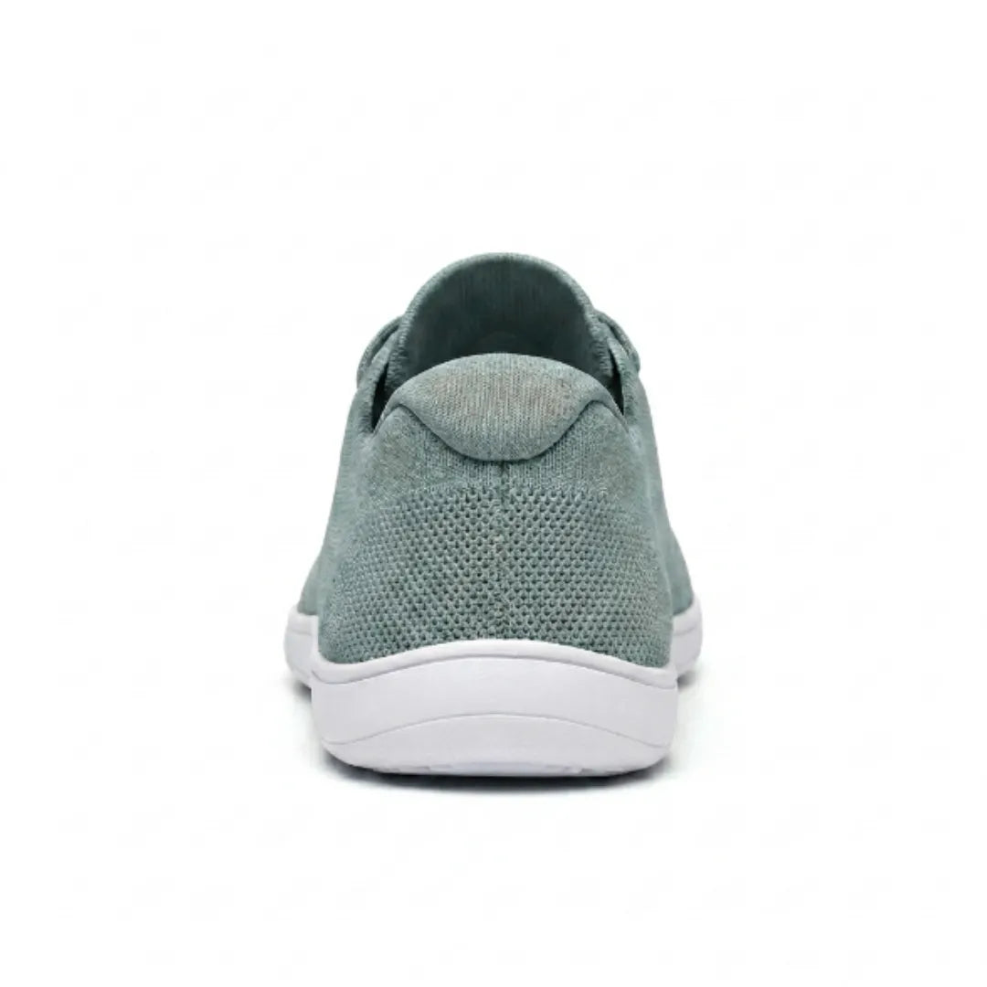 Unisex barfotsneakers med bred tåboks og pustende mesh