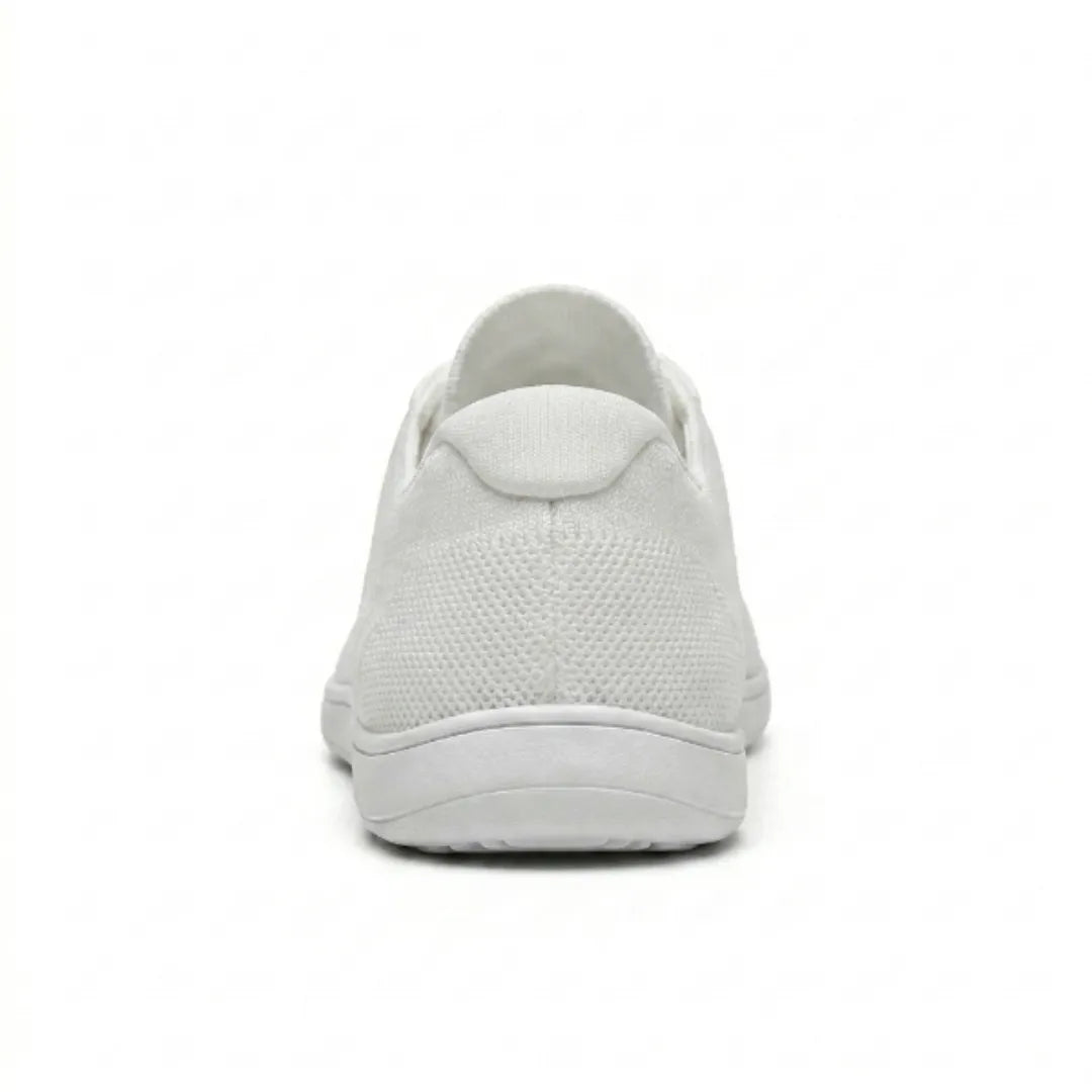 Unisex barfotsneakers med bred tåboks og pustende mesh