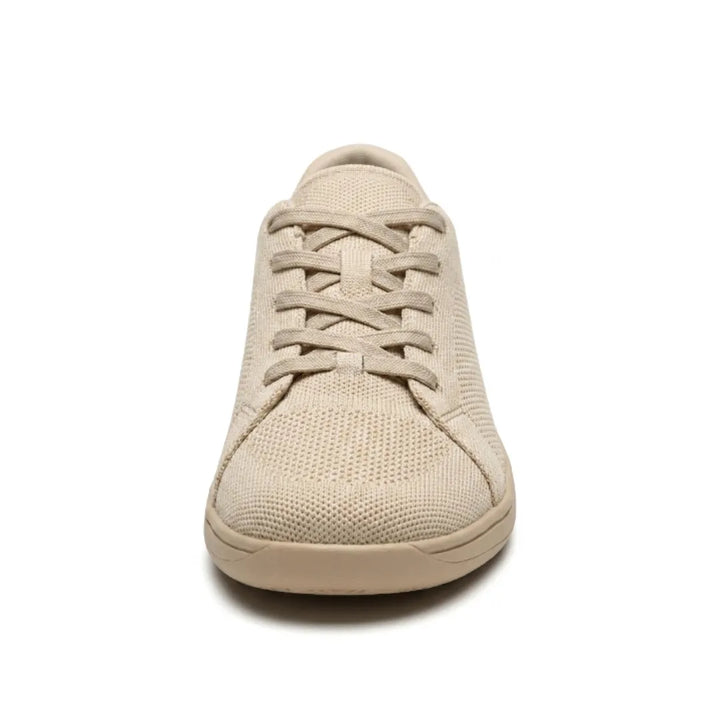 Unisex barfotsneakers med bred tåboks og pustende mesh