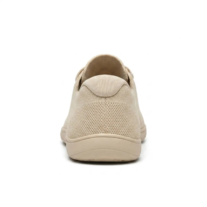 Unisex barfotsneakers med bred tåboks og pustende mesh