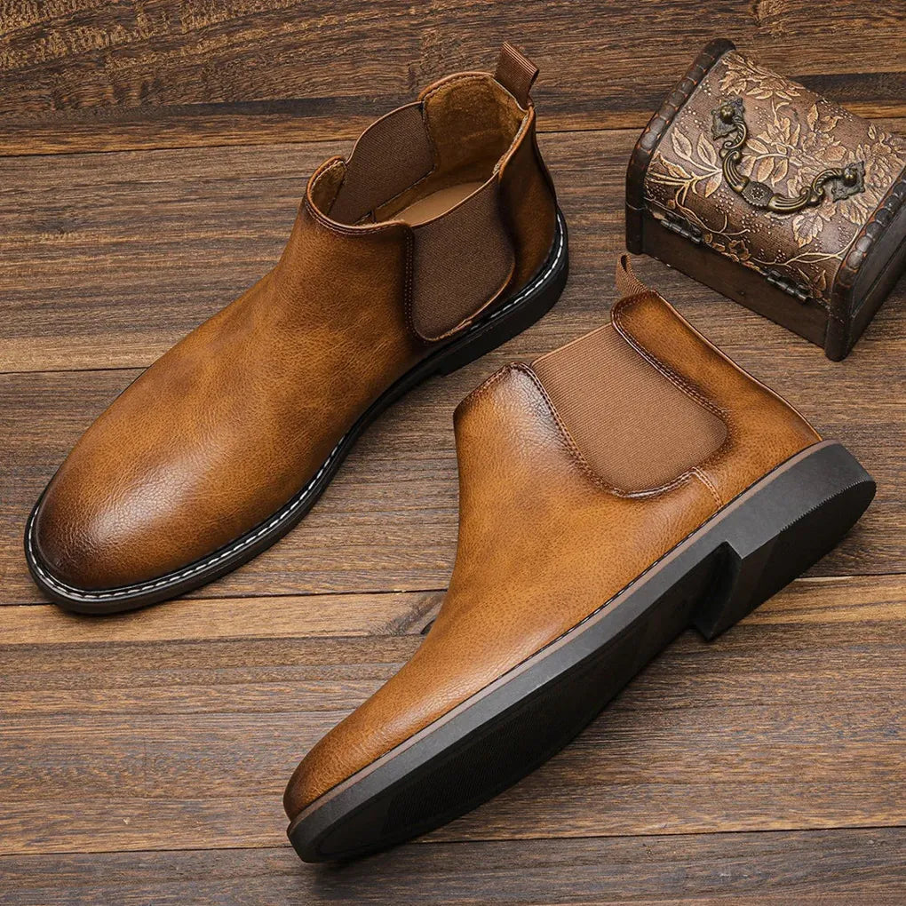 Herre Chelsea Boots – Klassisk Ankelstil for Allsidig Bruk