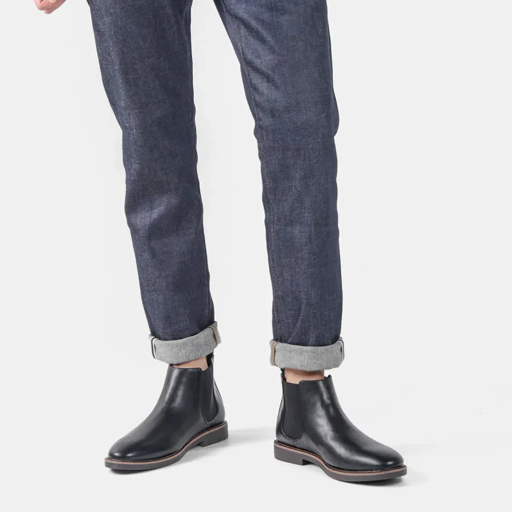 Herre Chelsea Boots – Klassisk Ankelstil for Allsidig Bruk