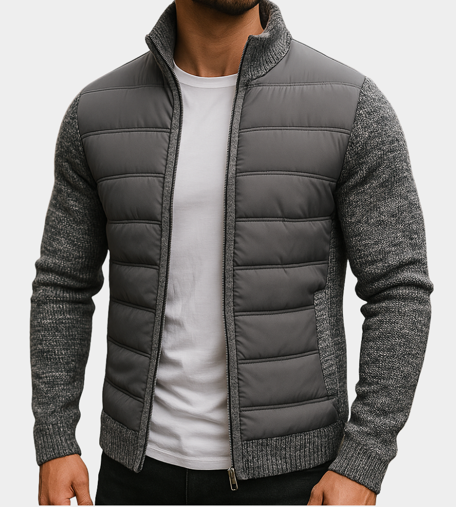 Herrejakke | varmt, sportslig design