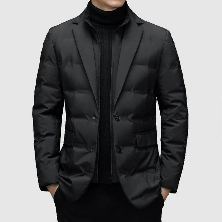 Menns Parka Jakke Stil Vinter Klar Lag